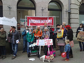 Momentum - NHS Day Of Action - Penzance - 26th November 2016